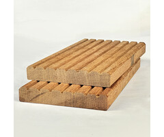 Hardhouten vlonderplank Bankirai 2.8 x 14.5 x 365 cm