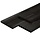 Lariks Douglas plank / Boeiplank  70% PEFC 2,5 x 25 cm Zwart geïmpregneerd