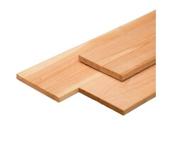 Lariks Douglas plank / Boeiplank  70% PEFC 2,5 x 25 cm