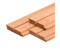 Douglas Dubbel Rhombusprofiel - 2,8 x 14 cm