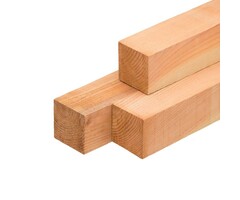 Lariks Douglas paal 70% PEFC 12 x 12 cm