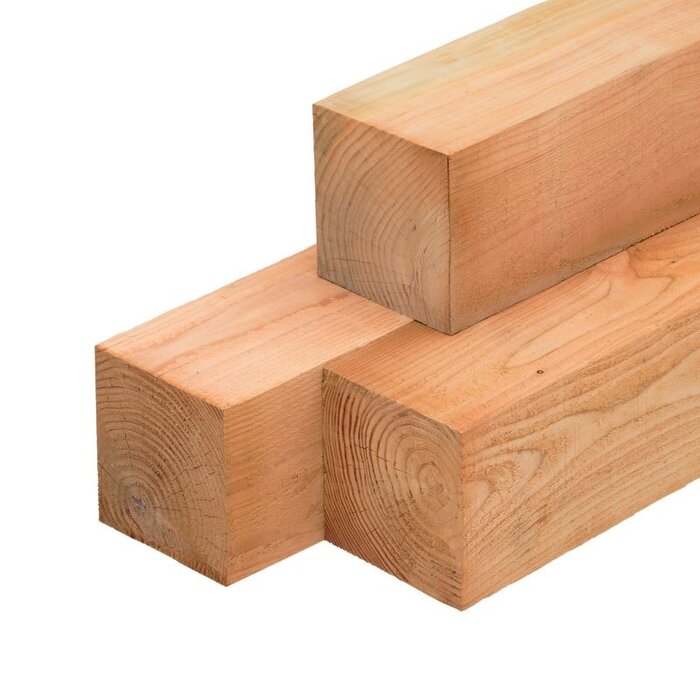 Lariks Douglas paal 70% PEFC 15 x 15 cm