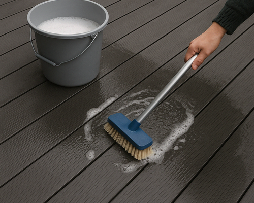 Zo houd jij je composiet vlonderplanken schoon!