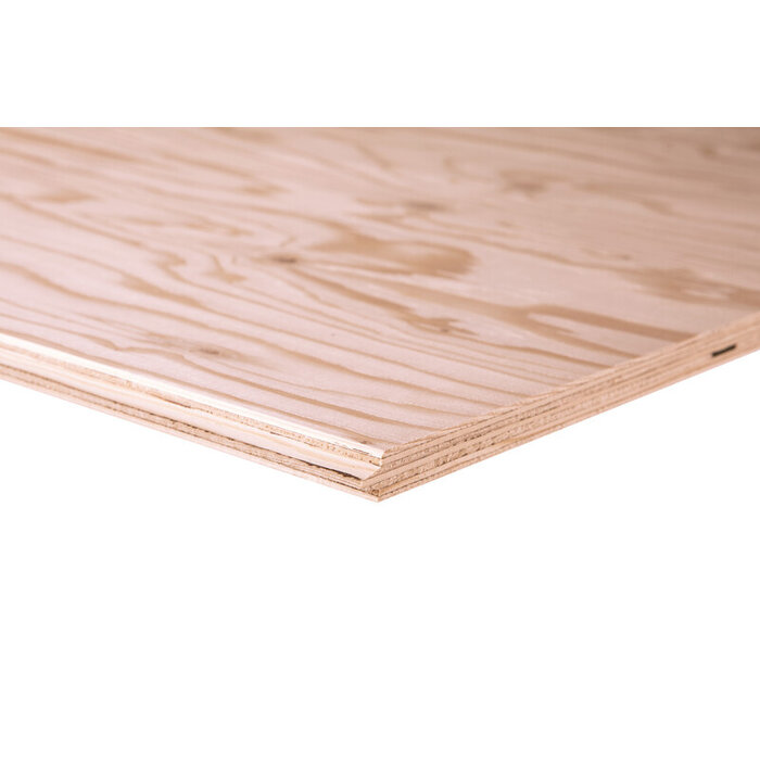 Underlayment plaat Fins Vuren FSC Mix 70% 18 mm - 122 x 244 cm