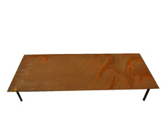 Cortenstaal stapsteen - rechthoek - 250x600x2mm