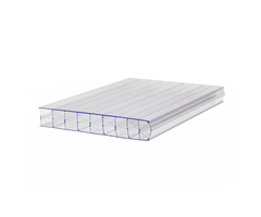 Kanaalplaat polycarbonaat glashelder