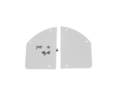 Muuraansluitprofiel aluminium eindset 2ST