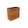 Cortenstaal rechthoekige plantenbak 400x800x800mm