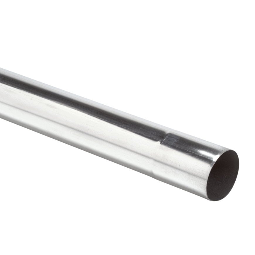 Zink HWA buis Ø 80 mm. L=3 meter