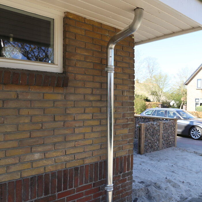 Zink HWA buis Ø 80 mm.