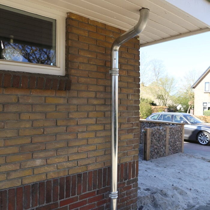 Zink Bocht ø80mm 40°