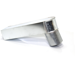 Zinken stadsuitloop 60x80 mm Ø80 mm