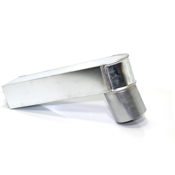 Zinken stadsuitloop 60x80 mm Ø80 mm