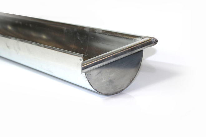 Zink kopschot links vlak met kraal M333 L=1500mm