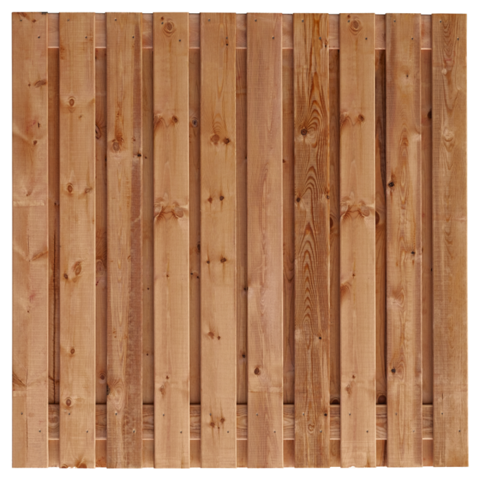 Tuinscherm bruin geïmpregneerd, Zürich 180 x 180 cm