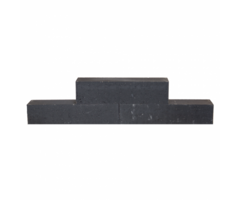 Patioblok / stapelblok  Antraciet 60x15x15cm strak
