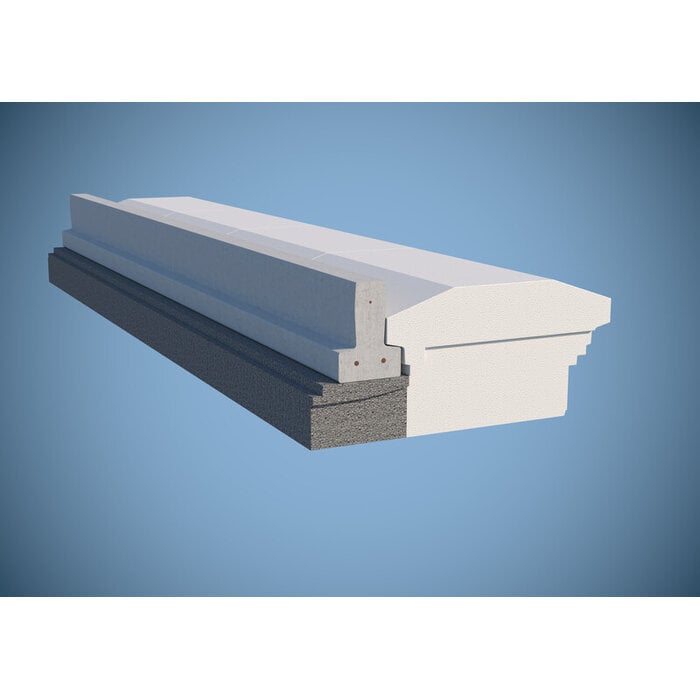 Haveco vulelement g-blok RC3,7 breedte 600mm, lengte 1250mm