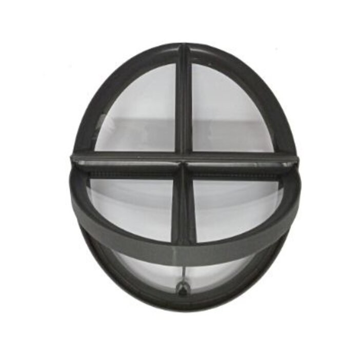 Stalen raam - ossenoog openslaand  - dubbel glas