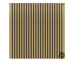 Schutting Stripes Black | Houtcomposiet | 1800x1800mm Oak