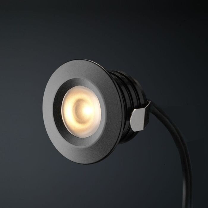 Pals ab | inbouwspot | rond zwart | warmwit | dimbaar | set van 10 stuks | OutdoorCore+