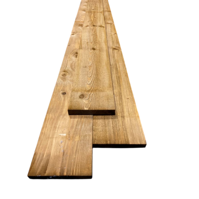 Steigerplank Bruin ca 2.8 x 19.5 x 300 cm