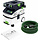 Festool Cleantec Accu-stofzuiger ctlc midi i-basic 18V 2x8,0Ah snoerloos, met afzuigslang 1st 334x594x678mm