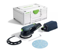 Festool Excenterschuurmachine ETSC 2 150-BASIC 18v Verwisselbare steunschijf diameter 150mm