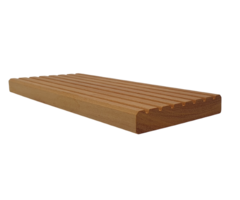 Bilinga vlonderplank glad en gegroefd 25x145