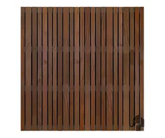 Schutting Mix Stripes | Hardhout | 4.5x180x180cm