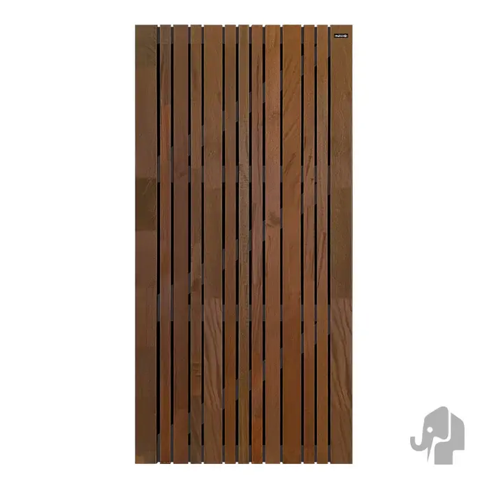 Tuindeur Mix Stripes Black | Hardhout | 4.5x100x180cm