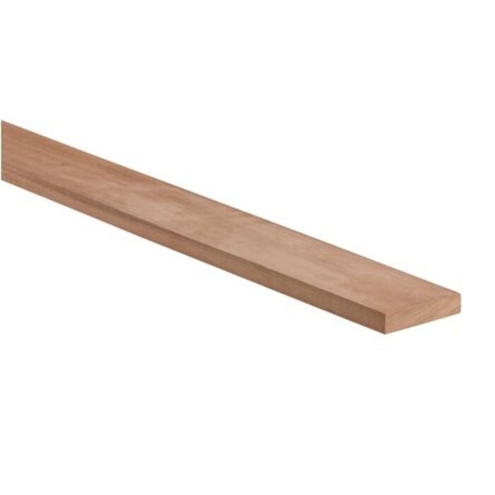 Hardhout geschaafd 1,9x9x275CM