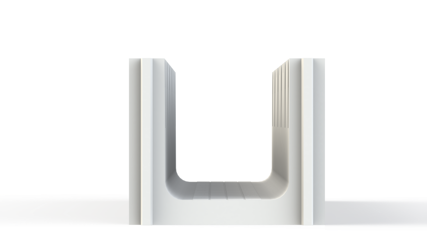U-funderingsbekisting 35x50X180CM - 100KPA
