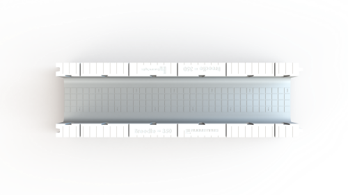 U-funderingsbekisting 35x50X180CM - 100KPA