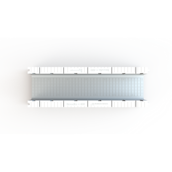 U-funderingsbekisting 40x40X180CM - 100KPA