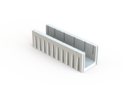 U-funderingsbekisting 40x45X180CM - 100KPA