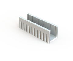 U-funderingsbekisting 40x50X180CM - 100KPA