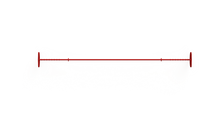 Trekpen B400, Lengte 600mm, per 20 stuks