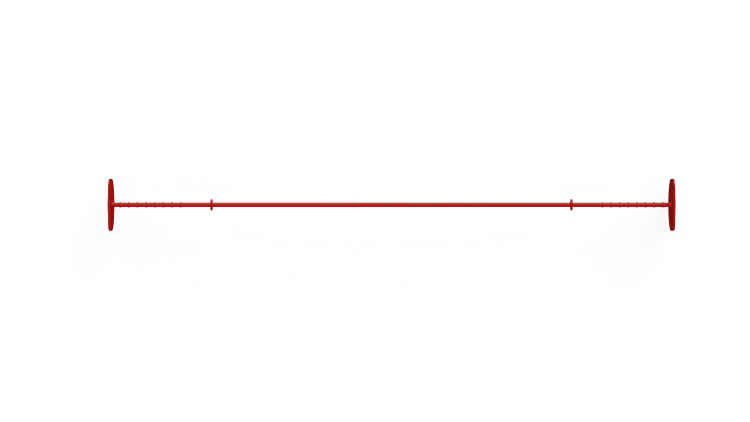 Trekpen B450, Lengte 650mm, per 20 stuks