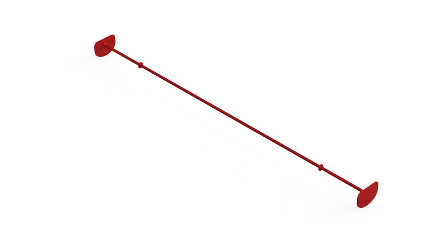 Trekpen B550, Lengte 750mm, per 20 stuks