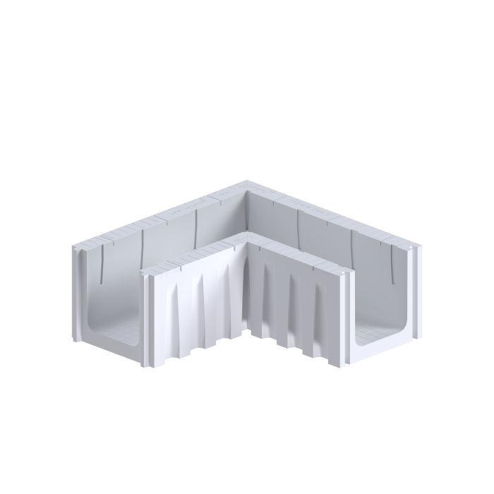 U-funderingsbekisting Hoekstuk 35x40X180CM - 100KPA