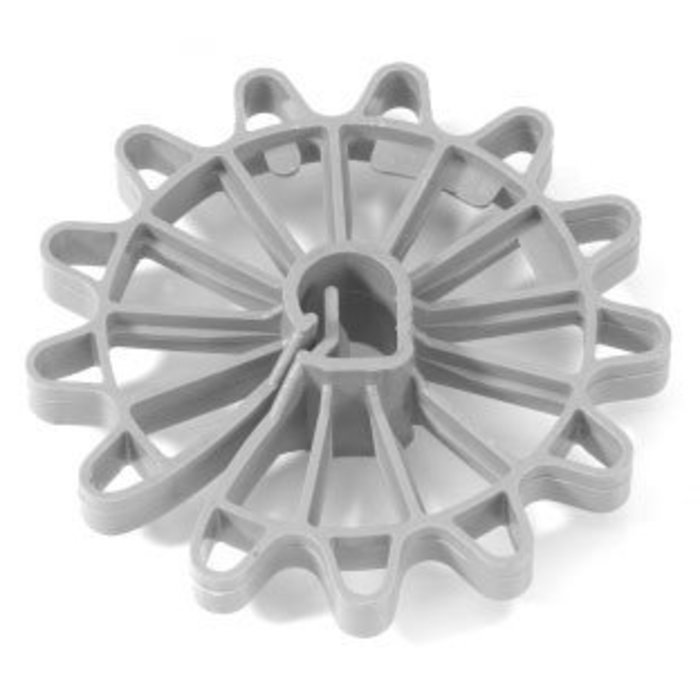 200 Kunststof Rosetten dekking 35 mm