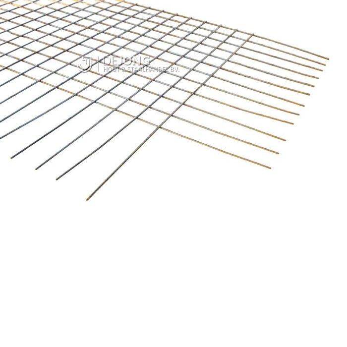 Bouwstaalmat B335a Ø8-150 2.35 x 5.95 meter - met stekeinden