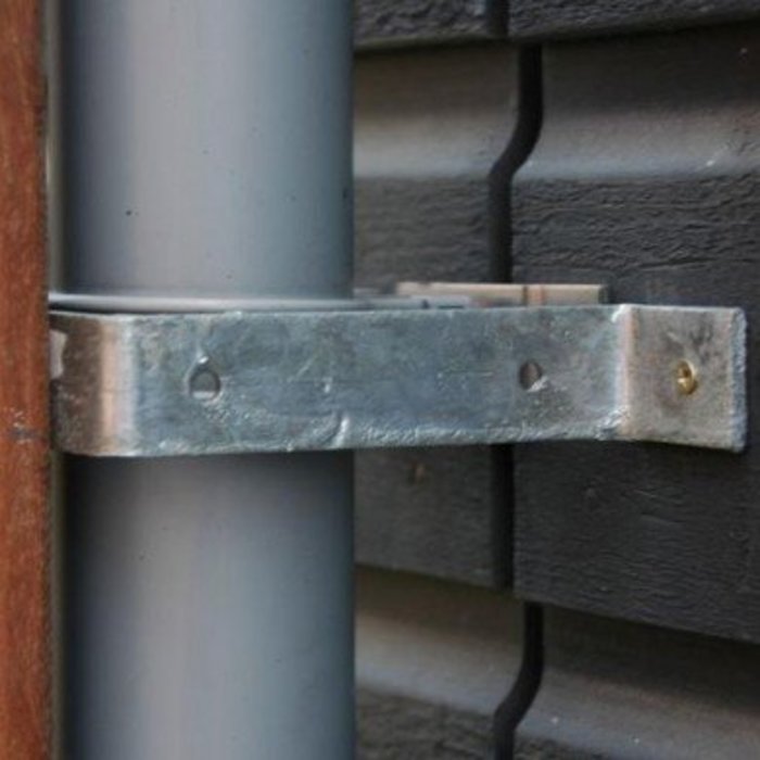 Regenpijpbeugel verzinkt