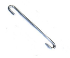 Gaasverbinder verzinkt t.b.v. grindschutting 9 cm