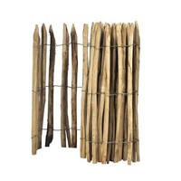 Engels kastanjehekwerk / Schapenhek - ca. 8 cm latafstand - H105 x L460 cm (2-draads) Engels kastanjehekwerk / Schapenhek - ca. 8 cm latafstand - H105 x L460 cm (2-draads)