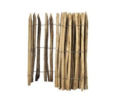 Kastanjehout hekwerk 8 cm H120 x L460 cm