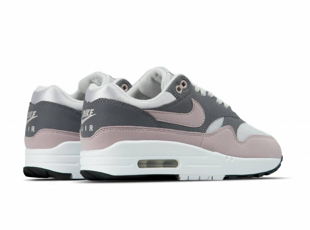 Nike Air Max 1 Grey Rose White Sneakers 319986 032 Nike Air Max 1 Grey Rose White Sneakers 319986 032