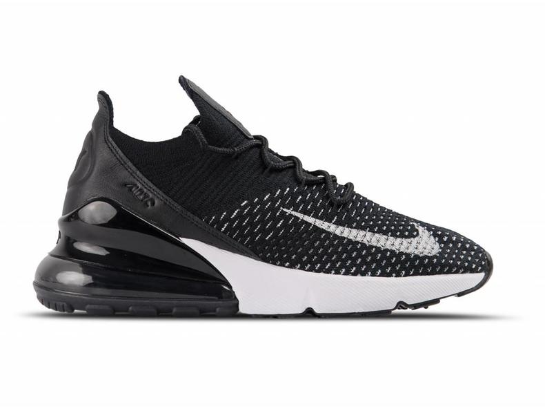 W Air Max 270 Flyknit Black White White AH6803 001 W Air Max 270 Flyknit Black White White AH6803 001