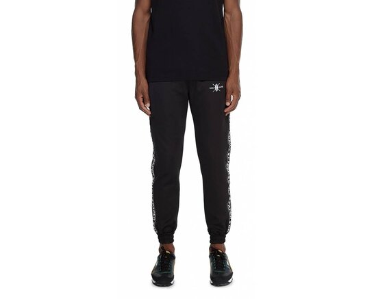 Daily Paper Black White Tape Logo Track Pant  NOSB02