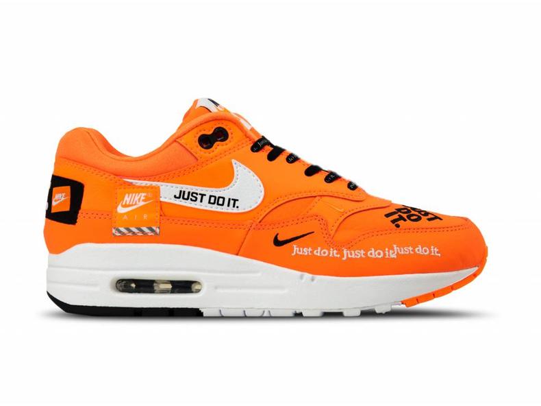 Nike WMNS Air Max 1 Lux Total Orange White Black 917691 800 | Bruut ... WMNS Air Max 1 Lux Total Orange White Black 917691 800